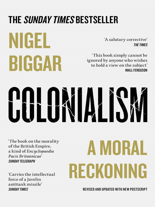 Title details for Colonialism by Nigel Biggar - Wait list